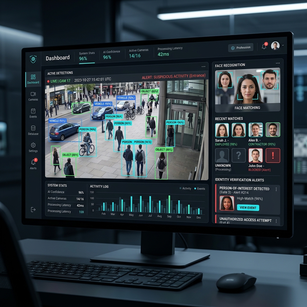 CCTV Intelligent Analysis & Face Recognition